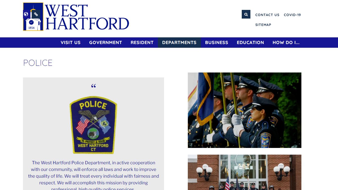 Police - Town of West Hartford